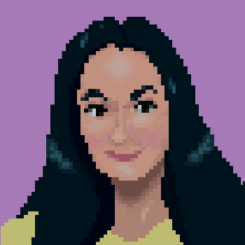 Momta's pixel portrait