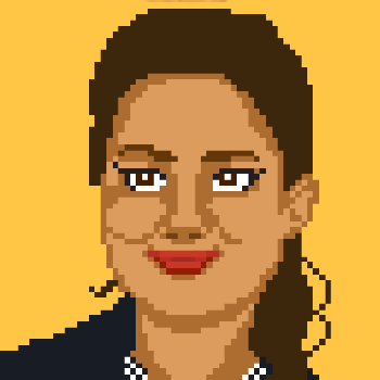 Swati's pixel portrait