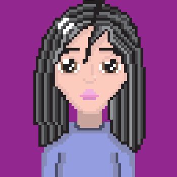 Athira's pixel portrait