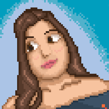 Veeny's pixel portrait