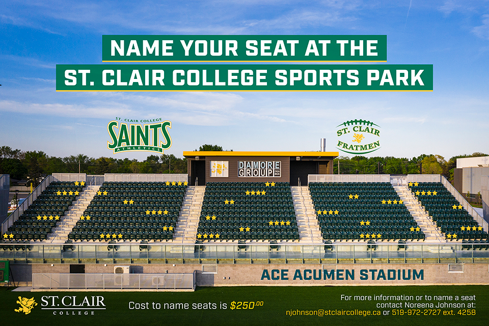 Sponsor a seat at the Sports Park
