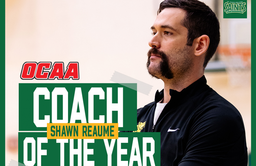 Coach of the Year Shawn Reaume