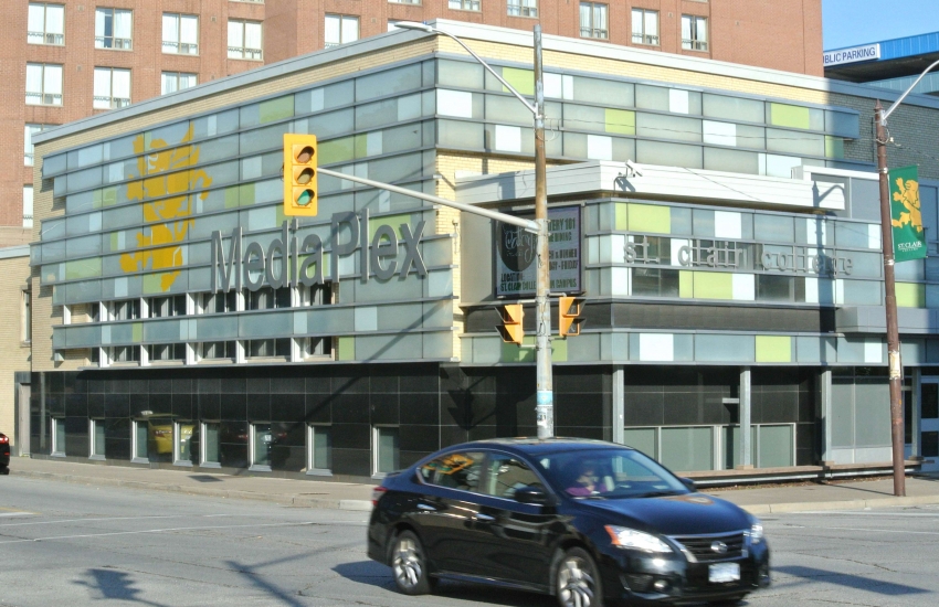 The MediaPlex is a state-of-the-art multimedia learning hub, located at the corner of University and Victoria in downtown Windsor.