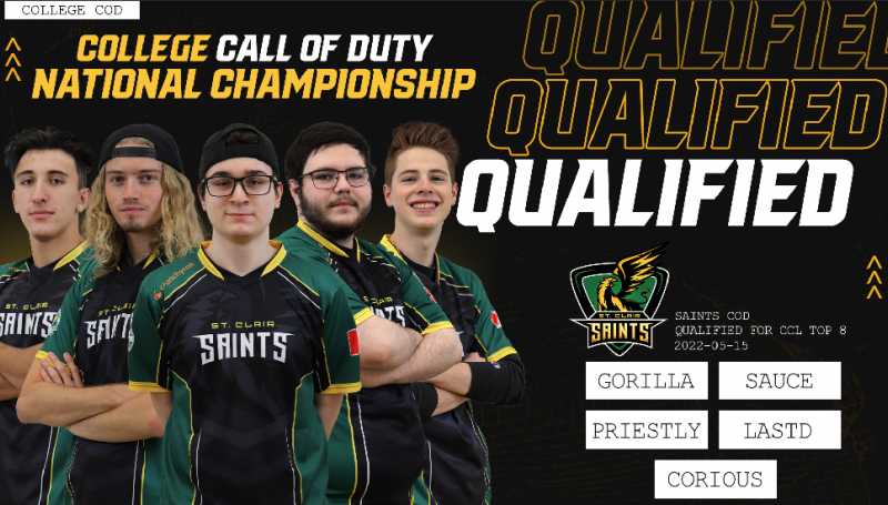 The Saints Call of Duty team is heading to Columbus, Ohio to take part in the College Call of Duty League’s (CCL) first-ever in-person National Championship event.